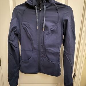 Dark Blue Lululemon Zip-Up Jacket